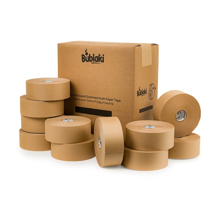 Banda adeziva din hartie Bublaki BT-W501, set 20 bucati