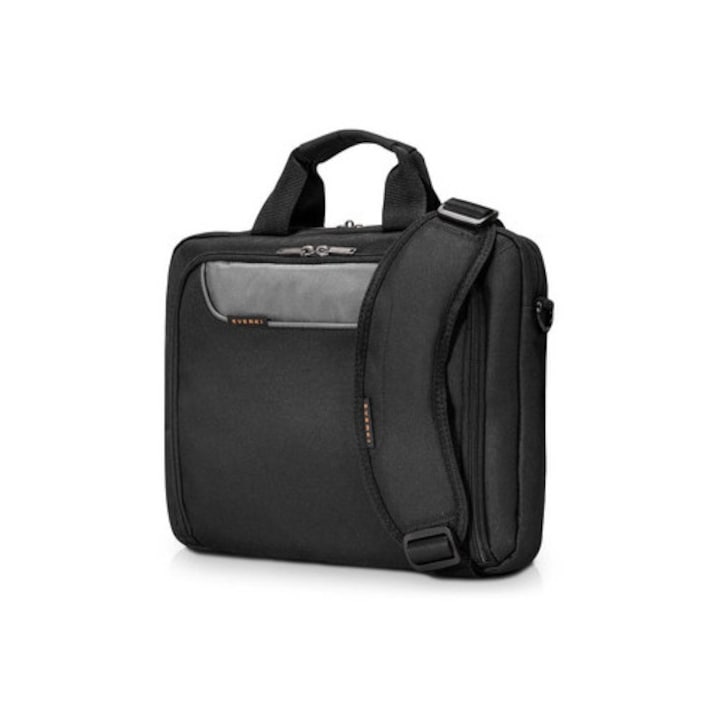 EVERKI ECO Advance 14,1" laptop táska, újrahasznosítható, 9,5 l, 36x28x5cm, narancssárga