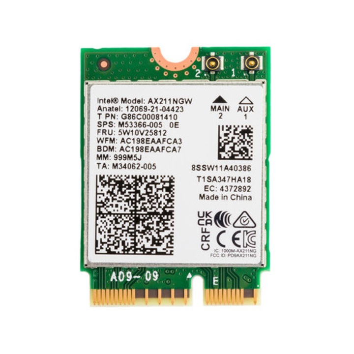 Мрежова карта Spacetronik SNCAX211 Wi-Fi 6