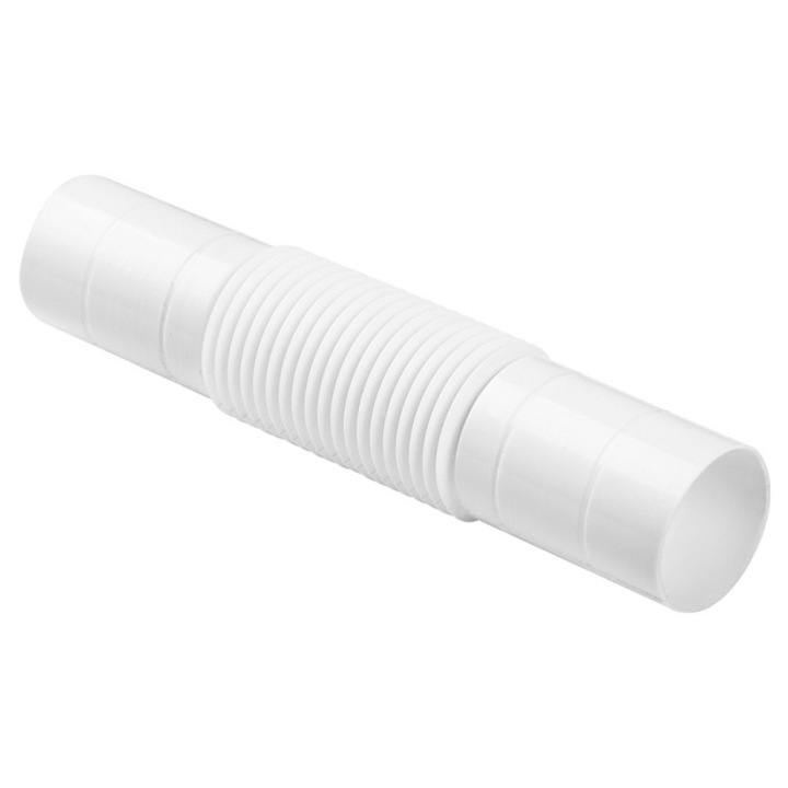 Conectori pentru tuburi electrice, ZCL-25, alb, set 100 bucati, 25mm