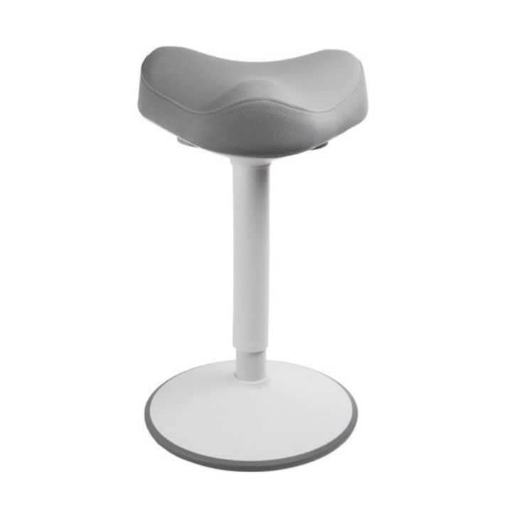 Ергономичен стол Spacetronik Zippy 03, регулируем 58-82см, въртящ се на 360°, минималистичен дизайн, противоплъзгащ