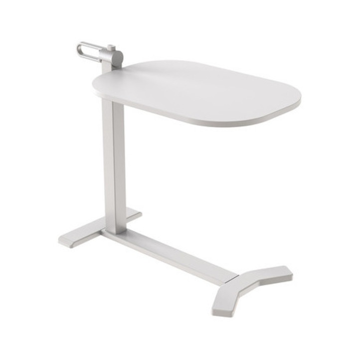 Birou de lucru Spacetronik BUDDY 06, reglabil, 600x400mm, alb, inaltime 585-985mm