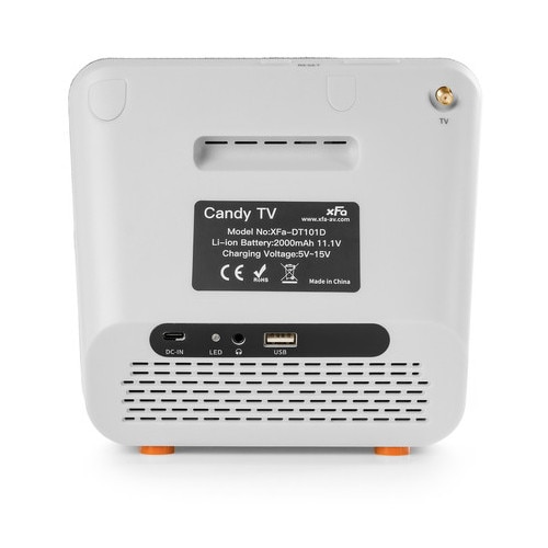 Mini televizor portabil 7", CANDY TV, DVB-T2