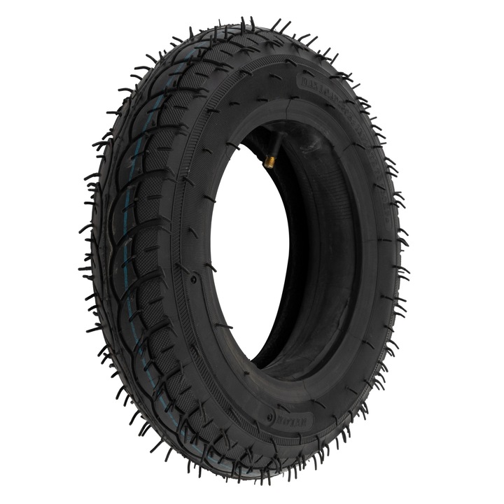 Anvelopa (cu tepi) si camera din cauciuc pentru roaba