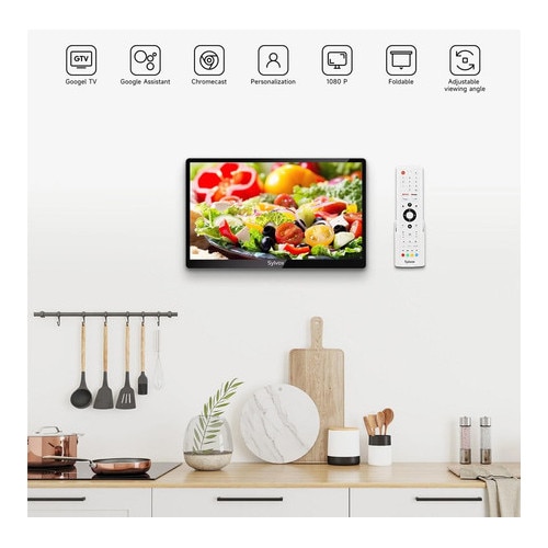 Televizor Smart Sylvox 15.6", Google TV, pentru bucatarie
