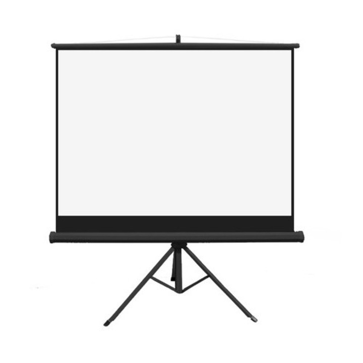 Ecran proiectie Spacetronik 72" 4K, cu stativ