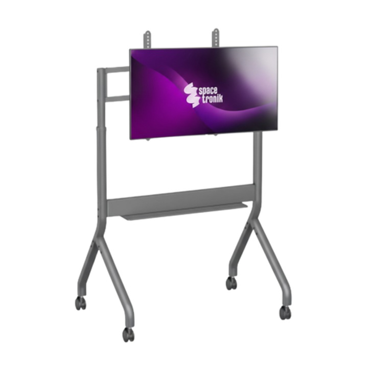SPACETRONIK elektromos TV állvány, 55-90", kerekekkel