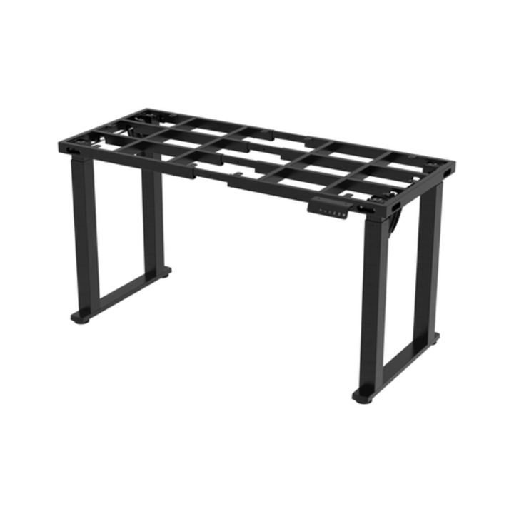Електрическа рамка за бюро Spacetronik SPE-114AB, 710-1210 мм, 70 кг, черна