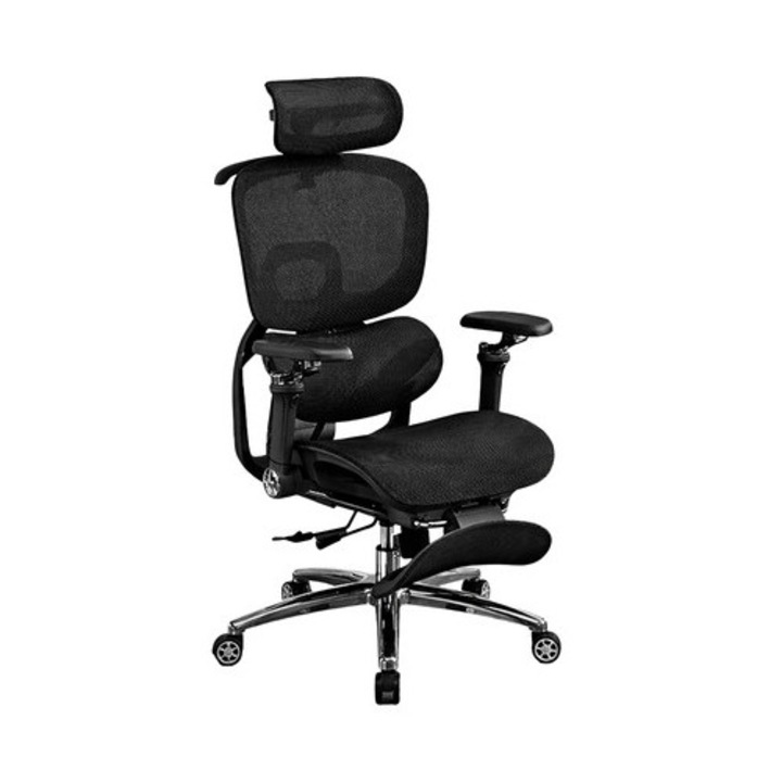 Scaun reglabil cu masaj 5D DORIS-20 Negru