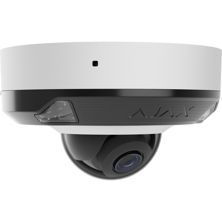 Камера за наблюдение Ajax DomeCam Mini 5 Mp, 4 мм, бяла