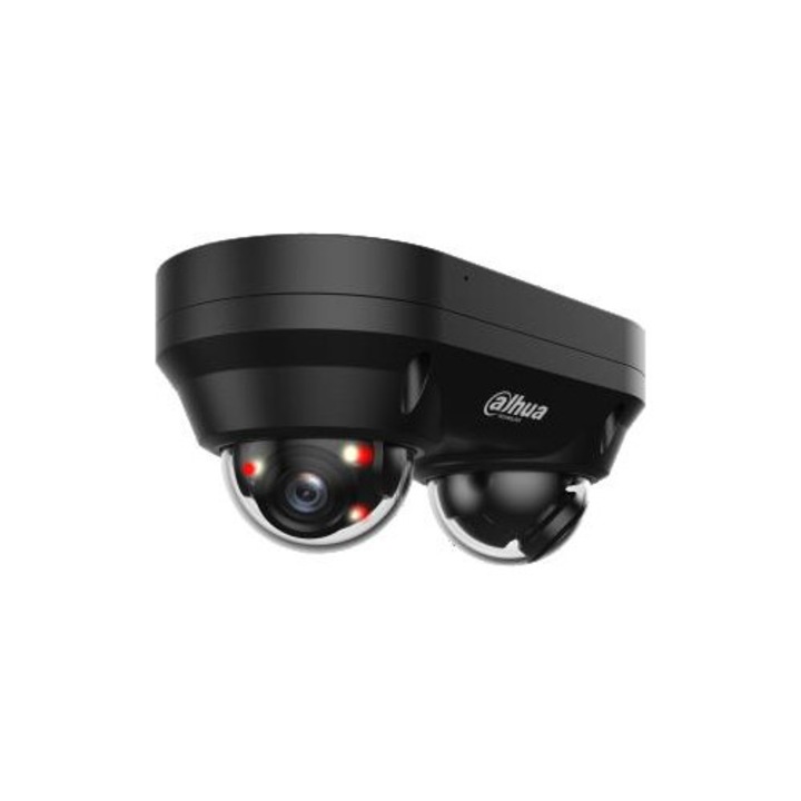 Camera de supraveghere IP, Dahua, IPC-HDBW2449F-AS-E2-IL-0280B, 4 MP, IR pana la 30 m, metal, 55x108.9mm