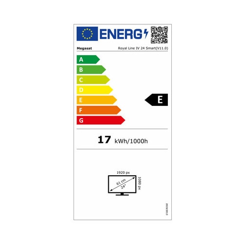 Televizor camping Royal Line IV SMART, Android TV, 24 inch, Bluetooth, Wi-Fi, set complet
