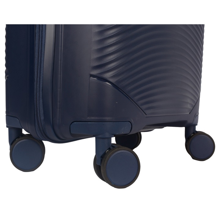 Troler de cabina vocier model y1 range albastru 55cm spinner tsa, Vocier