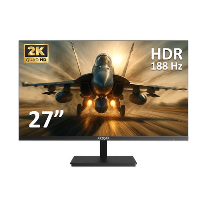 Monitor gaming 27" Arzopa QHD 180Hz 1ms