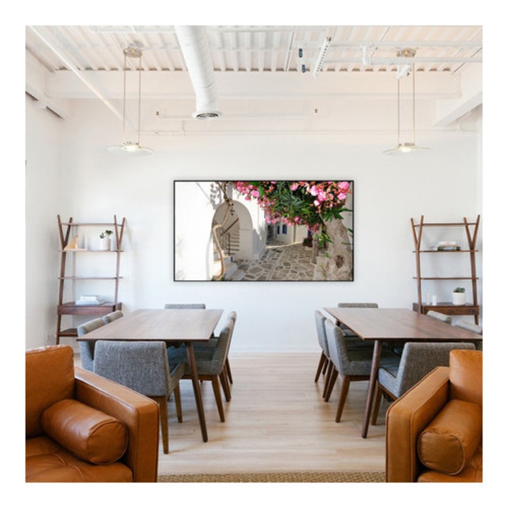 Ecran proiectie SPACETRONIK 100" 16:9, rama ultracine, alb