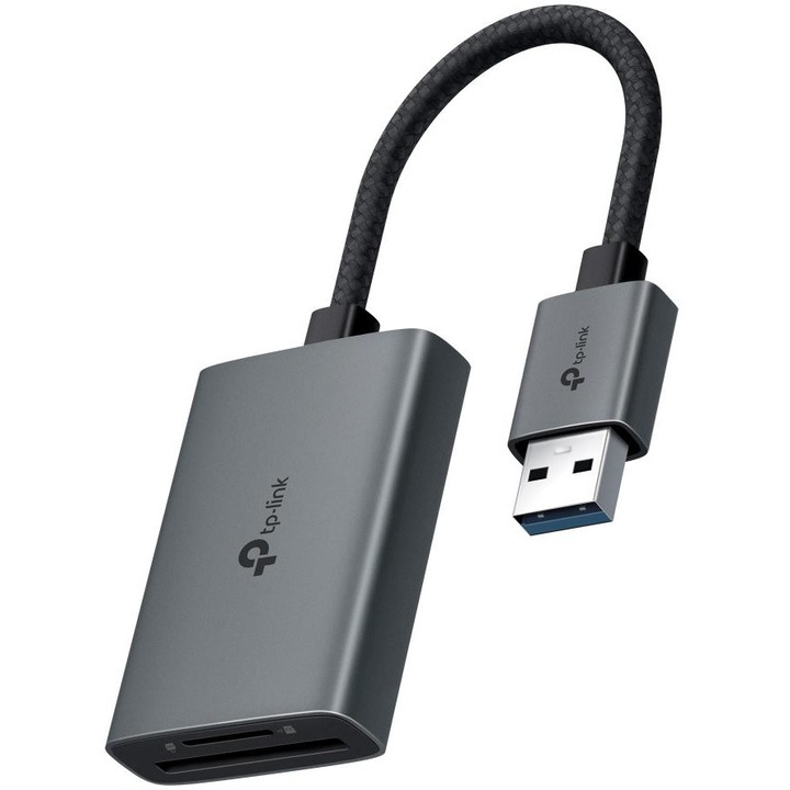 Cititor de carduri TP-Link UA430, USB 3.0, 2 sloturi pentru SD/microSD, 48,4x34,2x11,5mm