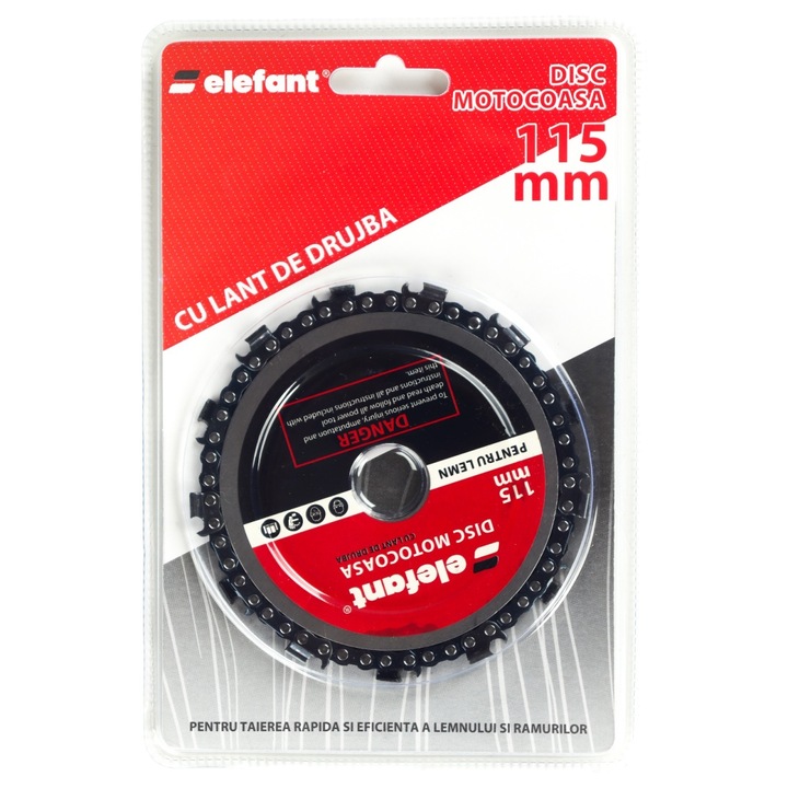Disc flex cu lant de drujba 115 mm ELEFANT