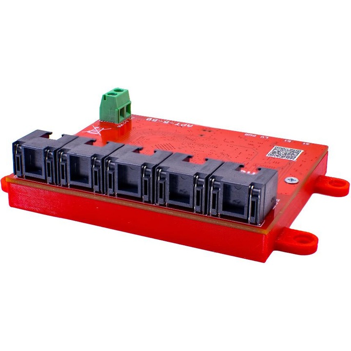 ATTE APT-5-50 PoE switch, 5 port, 10/100/1000Mbps, kiterjesztés, méretek 84x70x21mm, IP20 védelem