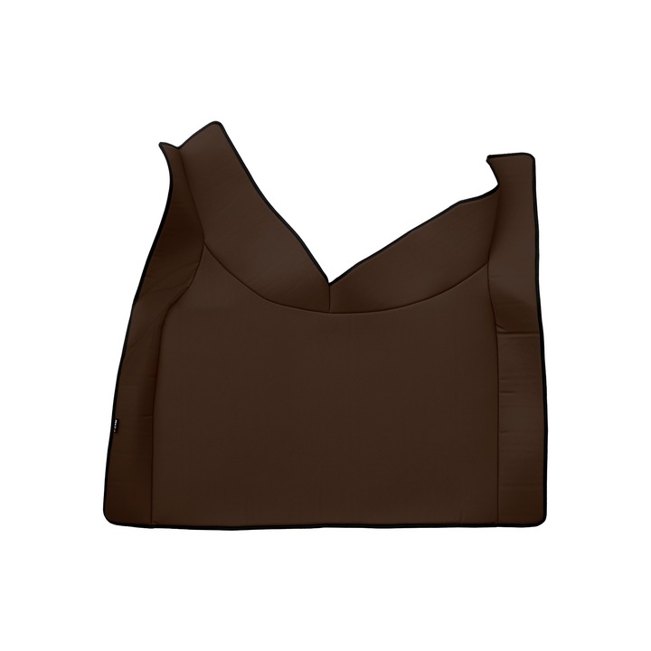 Covoraș central pentru tunel, F-CORE, ECO-PIELE S, maro, automată