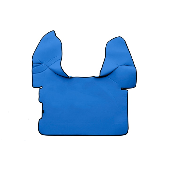 Covor central pentru tunel, F-CORE, ECO-PIELE S, piele ecologică, automată, albastru