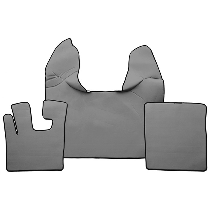 Camion Covorase Acoperire Completa, F-CORE, pentru DAF XF 105 01.06-12.13, AUTOMAT, Gri