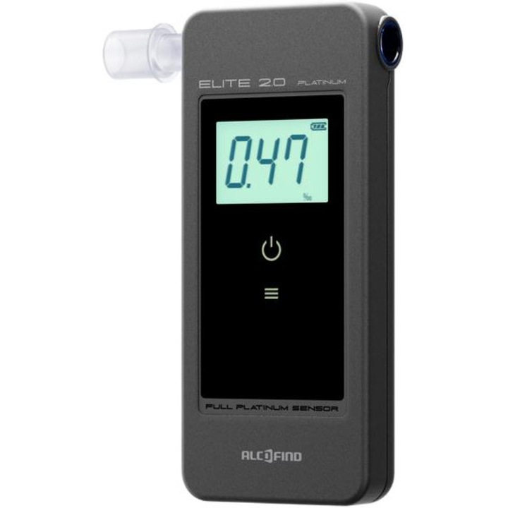 Tester alcoolemie, AlcoFind Elite 2.0, Gri