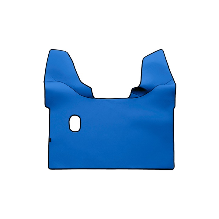 Covoras central pentru tunelul F-CORE, ECO-PIELE S, piele ecologica, albastru, manual