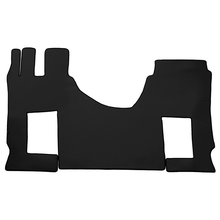 Camion Covorase Acoperire Completa, F-CORE, pentru MERCEDES ACTROS MP 4 01.11-12.18, ACTROS MP 5 01.19-, Pasager suspensie, Cabina 250cm, Negru