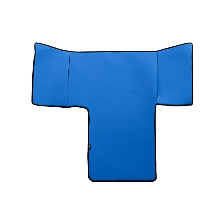 Covoraș central pentru tunel, F-CORE, ECO-PIELE S, Albastru, L CAB, LX CAB