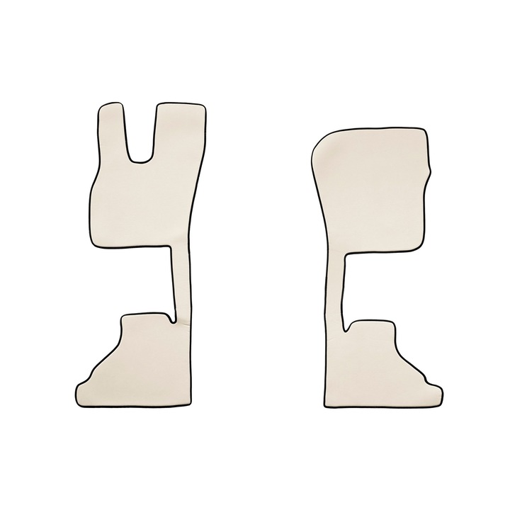 Camion Set covorase podea (sofer + pasager), F-CORE, pentru DAF XG+ XG 10.21-, Pasager suspensie, Sampanie