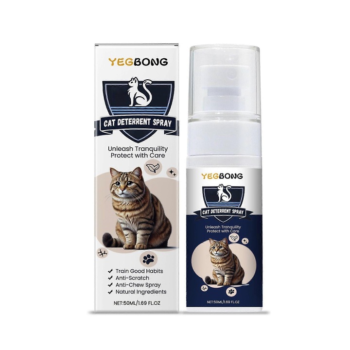 Spray anti-mestecat Yegbong pentru caini si pisici, 500ml