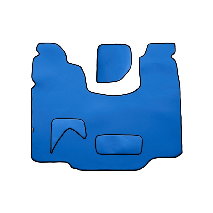 Covoraș central pentru tunel, F-CORE, ECO-PIELE S, Albastru, automat