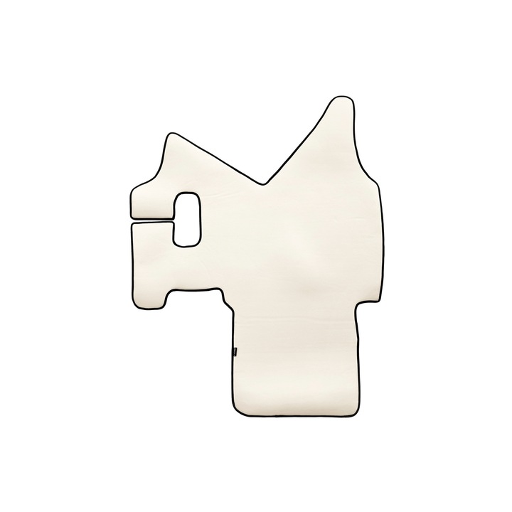 Covoras central pentru tunel, F-CORE, ECO-PIELE S, piele ecologică, culoare sampanie, dimensiuni personalizate