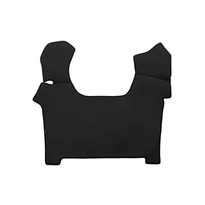 Covoraș central pentru tunel, F-CORE, ECO-PIELE S, piele ecologică, negru, automatic