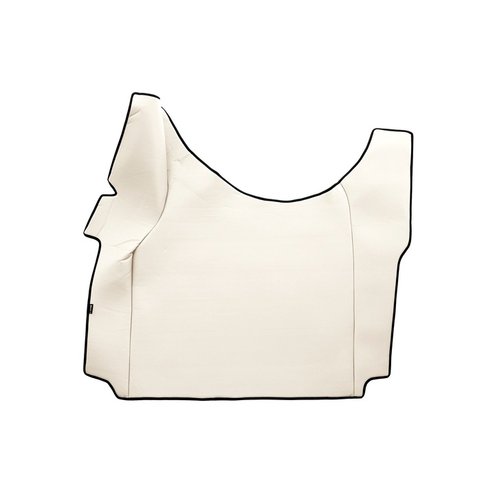 Covoraș central pentru tunel, F-CORE, eco-piele, înalt, culoare sampanie