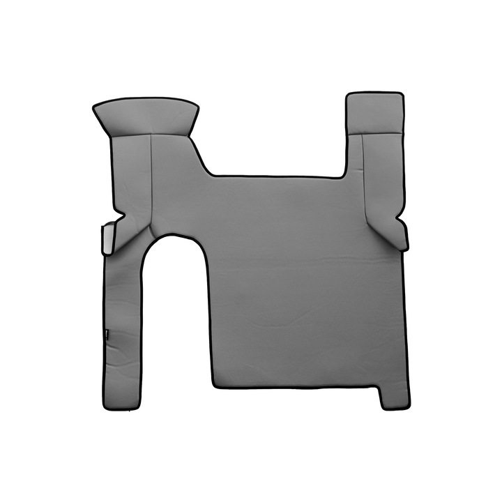 Covoraș central pentru tunel, F-CORE, 2 sertare, manual, gri