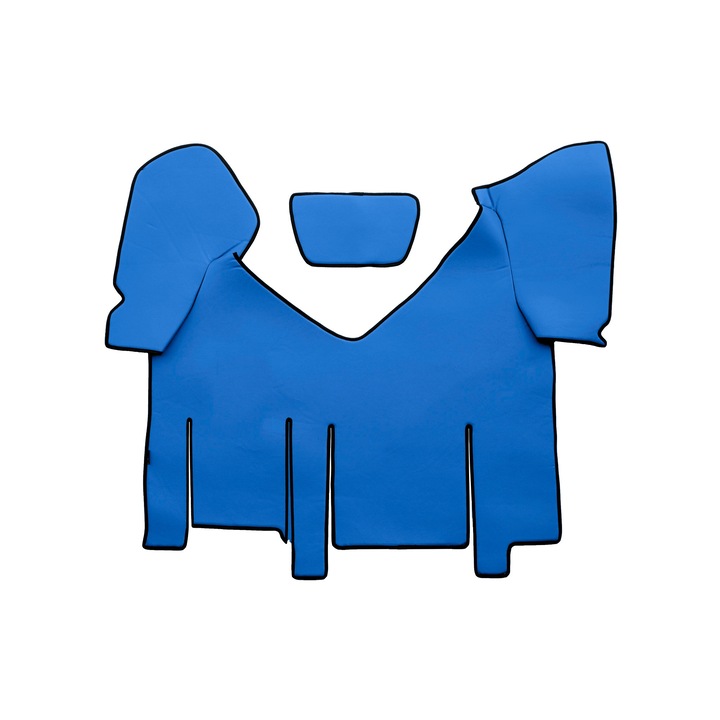 Covoraș central pentru tunel, F-CORE, ECO-PIELE S, cu frigider, Albastru, 900x30cm