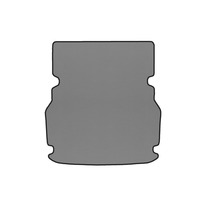 Auto Covoras podea portbagaj, F-CORE, pentru AUDI A8 (D3) 10.02-07.10, Sedan, Gri