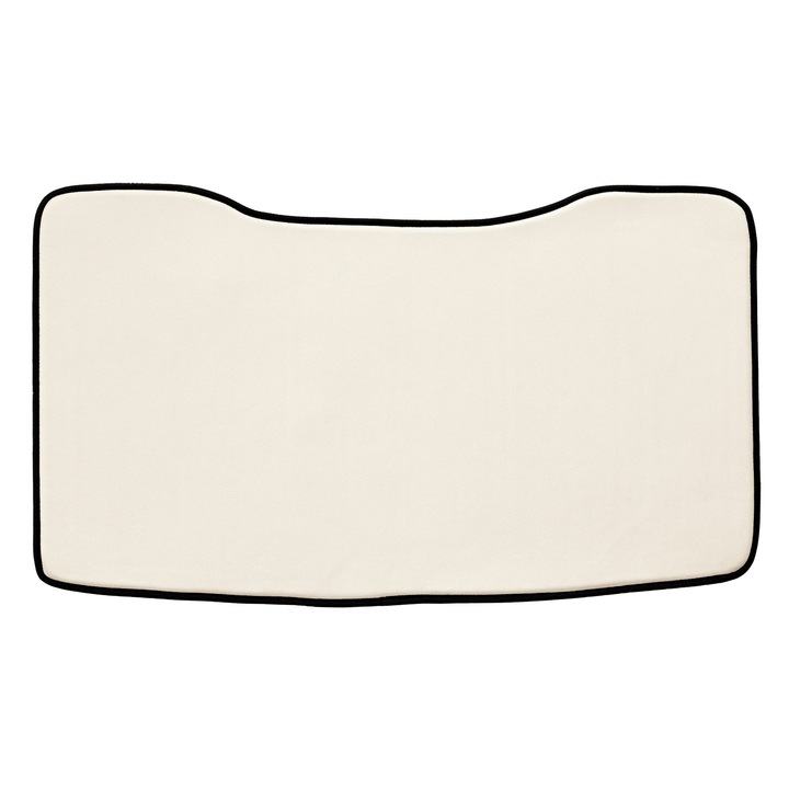 Covoraș central pentru tunel, F-CORE, piele ecologică, bej, pentru camioane