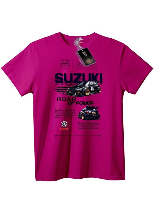 Tricou pentru entuziaștii Suzuki, Lila