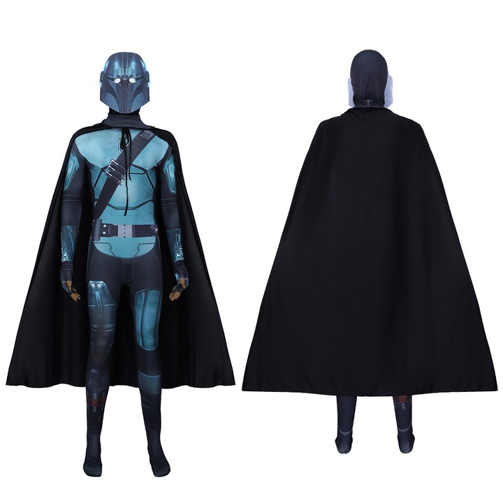 Costum de lupta Star Wars Mandalorian pentru copii, costum de cosplay Skywalker Jedi Knight, 130cm