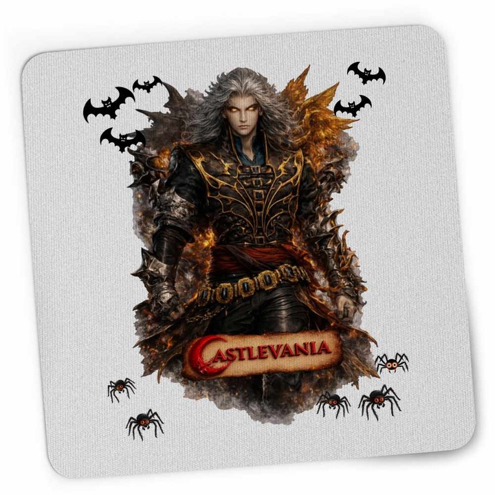 Mousepad Castlevania Alucard Vampire Hunters, 21x19cm