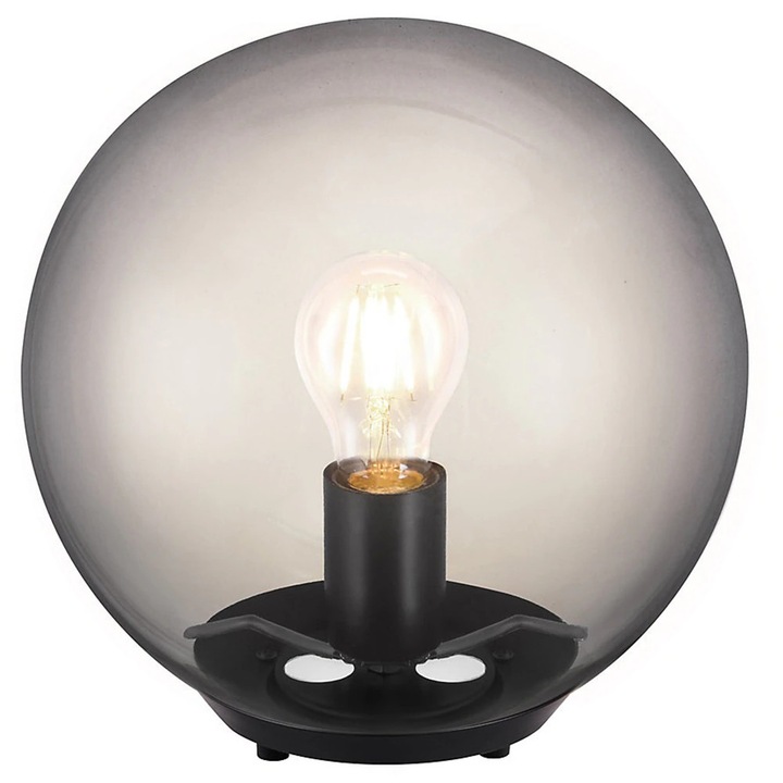 Настолна лампа GOODHOME Barool, E27, IP20, опушена