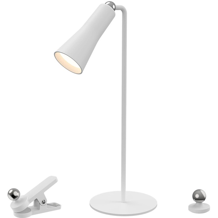 LED нощна лампа KLAUSEN Bright, 3W, 4000K, IP20, бяла