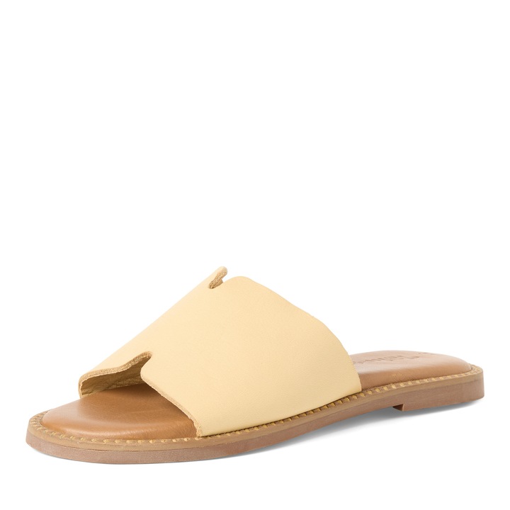 Papuci dama 1 27135 42, Galben