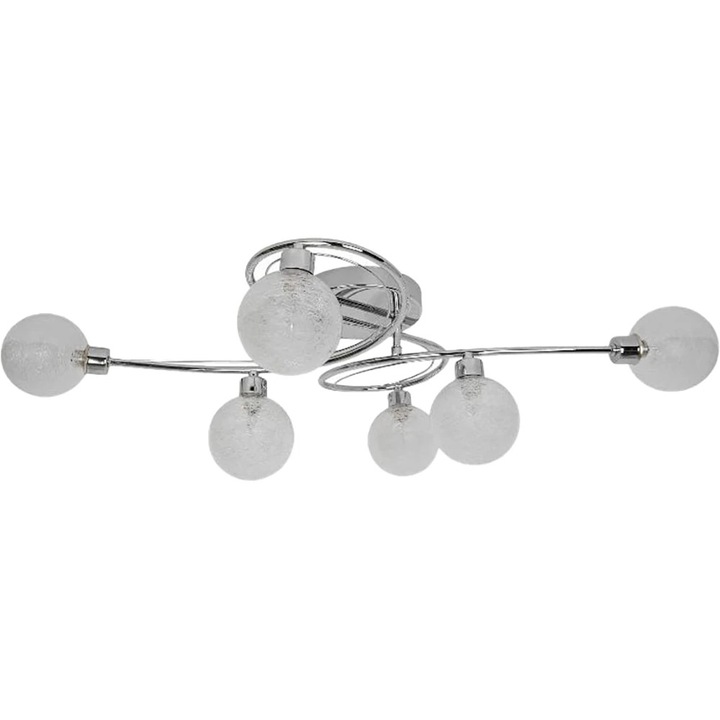 GoodHome Onnes mennyezeti lámpa, 6 x G9, 25W, króm