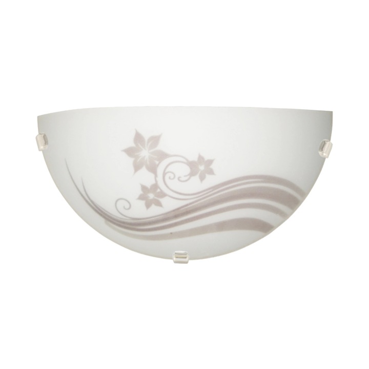 Klausen fali lámpa, 1 db E27, 60 W, üveg