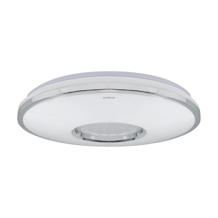 Plafonieră LED Struhm Opera, 1x48W, alb, oțel, plastic