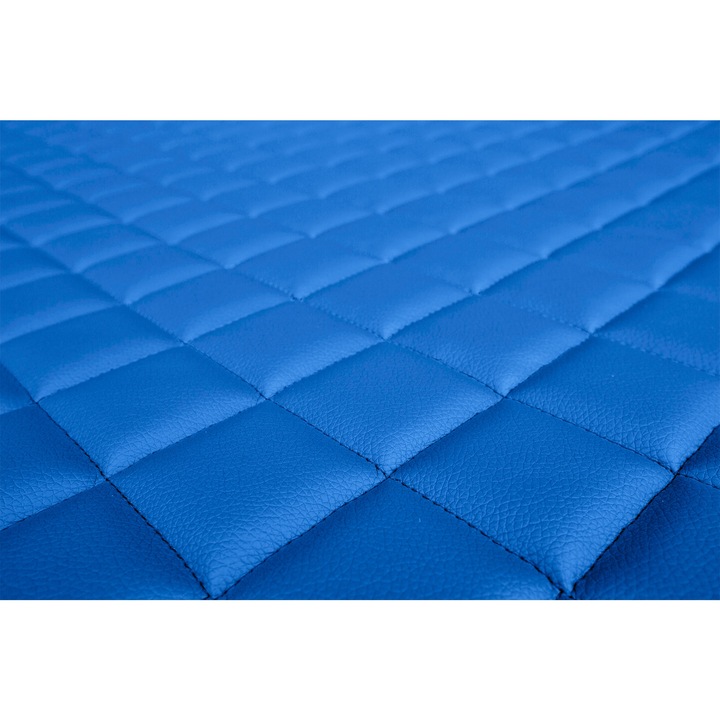 Tesaturi tapiterie Tesatura tapiterie (PVC), F-CORE, pentru, ECO-Piele Quiltuita, Grosime 4mm, Latime 135cm, Lungime max 25m (1 buc = 1m), Albastru