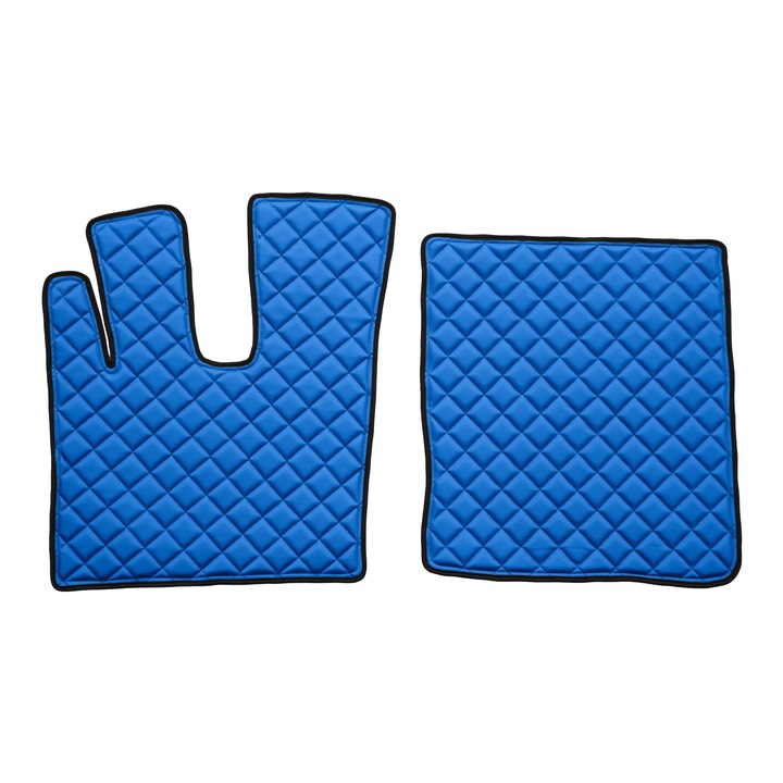 Camion Set covorase podea (sofer + pasager), F-CORE, pentru DAF XF 106 01.14-09.21, Albastru